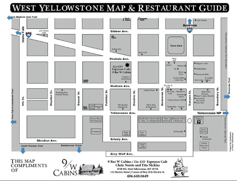 9 Bar W Cabins West Yellowstone Luaran gambar